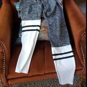 Shein Cross Back Jumpsuit Leggings